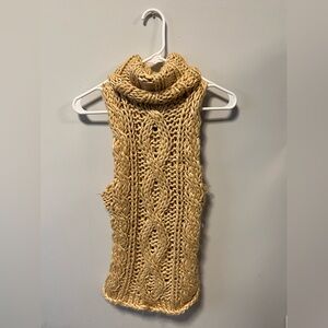 Costa Blanca Cozy Cable Knit Sweater - Tan